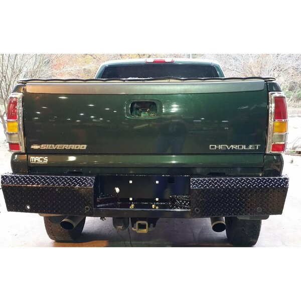 Trailfx BUMPER TRUCK REAR One Piece Design Direct Fit Mounting Hardware Included Compatible With Factory FX1003